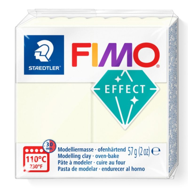 ΠΗΛΟΣ STAEDTLER FIMO EFFECT NOCTILUCENT 56 gr.