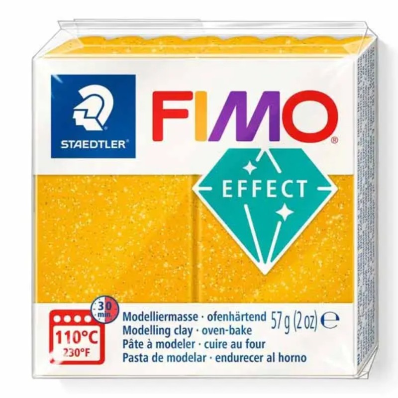 ΠΗΛΟΣ STAEDTLER FIMO EFFECT GLITTER GOLD 56 gr.