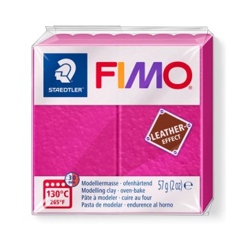 ΠΗΛΟΣ STAEDTLER FIMO EFFECT LEATHER BERRY