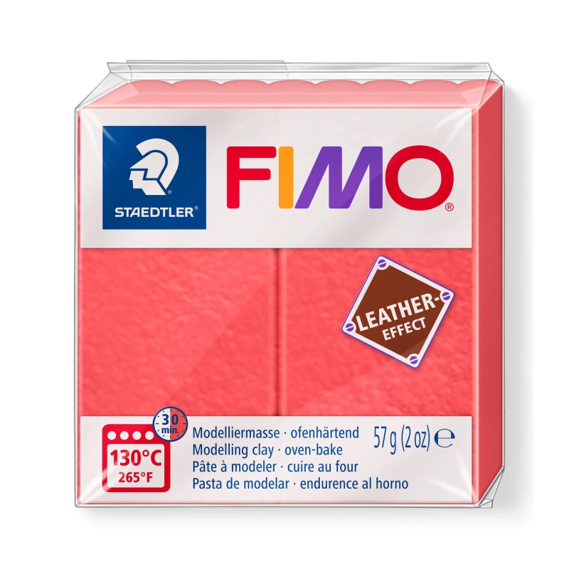 ΠΗΛΟΣ STAEDTLER FIMO EFFECT LEATHER WATERMELON