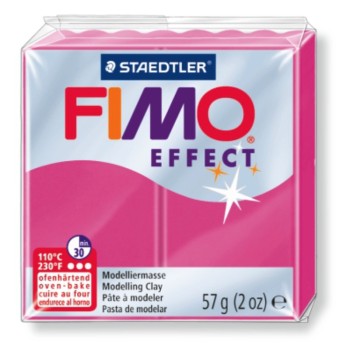 ΠΗΛΟΣ STAEDTLER FIMO EFFECT GEMSTONE RUBY QUARTZ 56 gr.