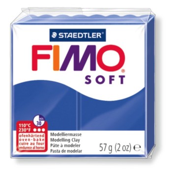 ΠΗΛΟΣ STAEDTLER FIMO SOFT BRILLIANT BLUE 56 gr.
