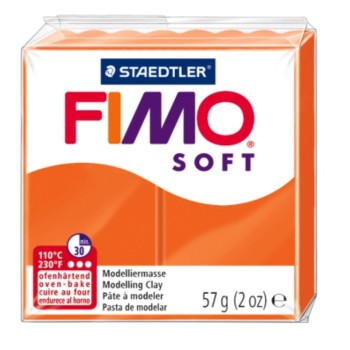 ΠΗΛΟΣ STAEDTLER FIMO SOFT TANGERINE 56 gr.