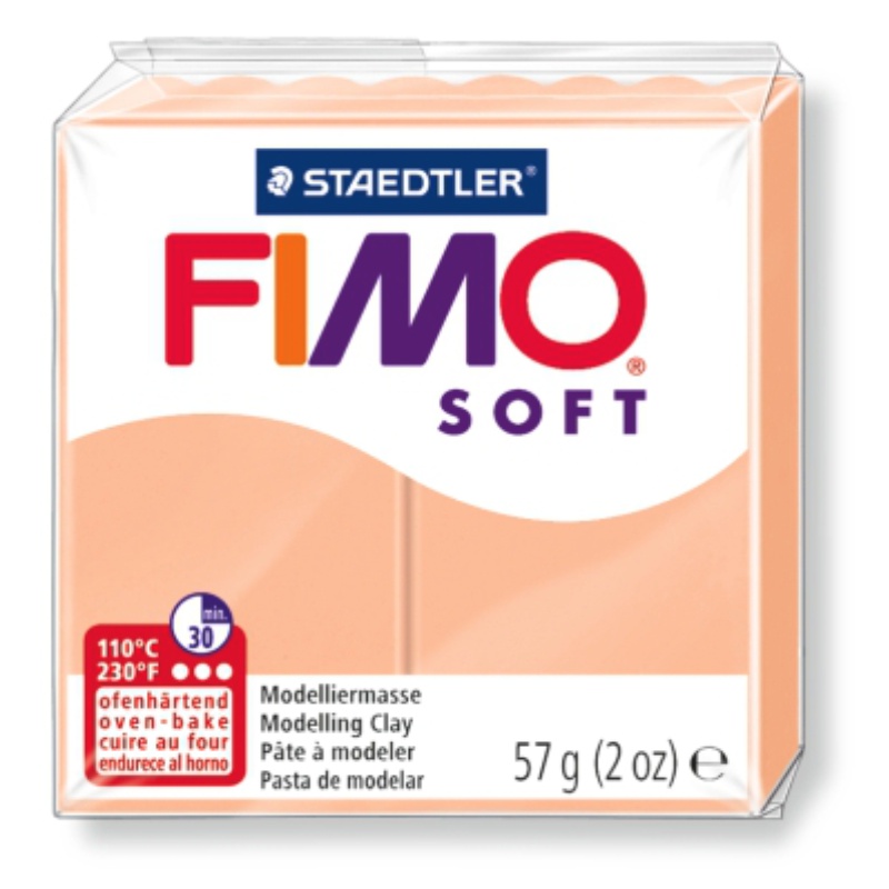 ΠΗΛΟΣ STAEDTLER FIMO SOFT FLESH LIGHT 56 gr.