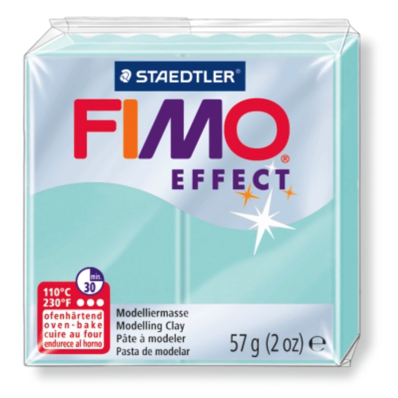 ΠΗΛΟΣ STAEDTLER FIMO EFFECT PASTEL MINT 56 gr.