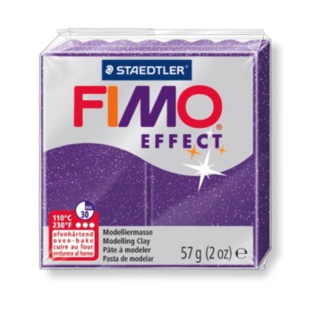 ΠΗΛΟΣ STAEDTLER FIMO EFFECT GLITTER LILAC 56 gr.