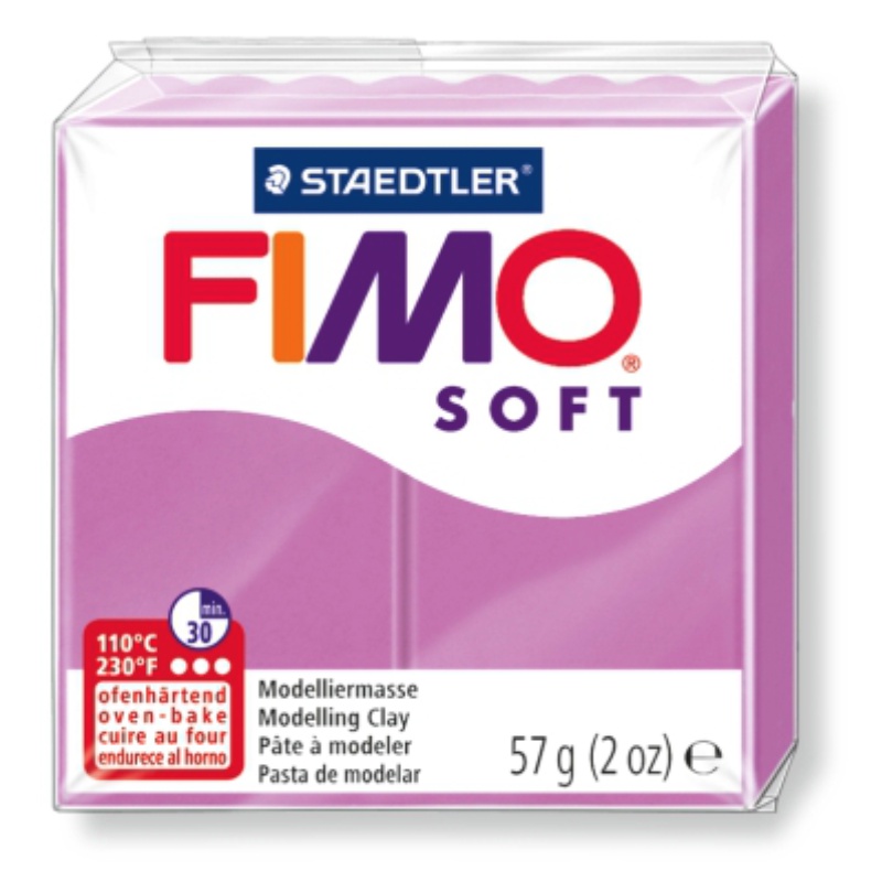 ΠΗΛΟΣ STAEDTLER FIMO SOFT LAVENDER 56 gr.