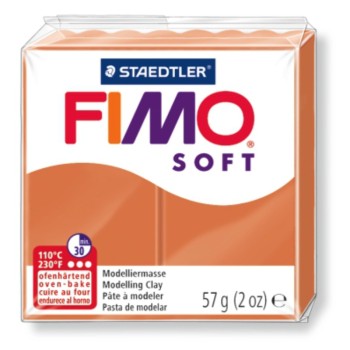 ΠΗΛΟΣ STAEDTLER FIMO SOFT COGNAC 56 gr.