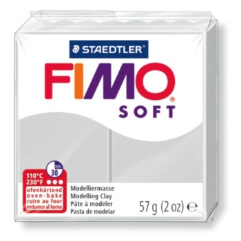 ΠΗΛΟΣ STAEDTLER FIMO SOFT DOLPHIN GREY 56 gr.