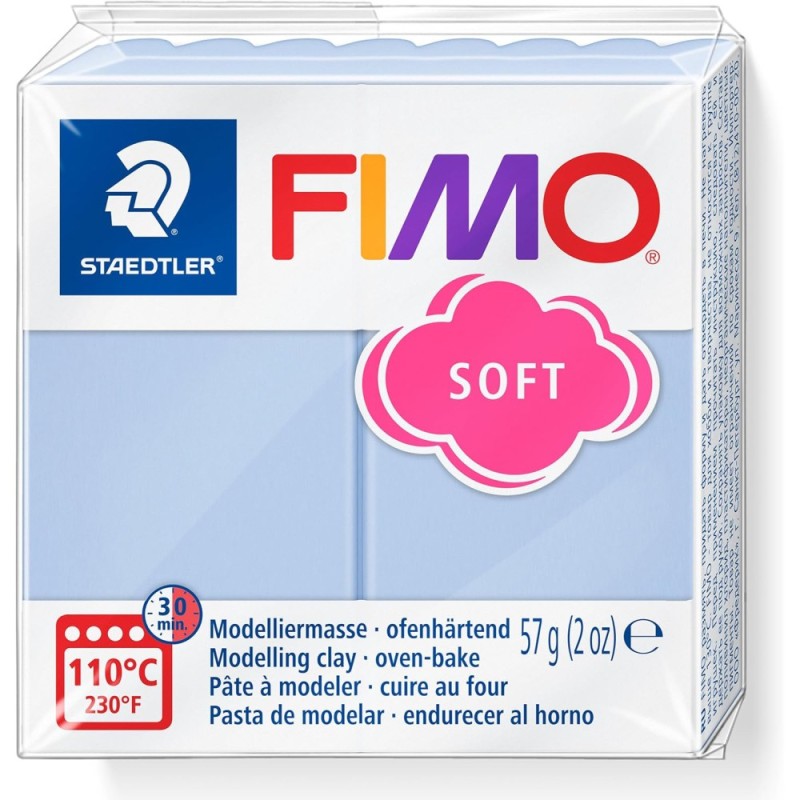 ΠΗΛΟΣ STAEDTLER FIMO SOFT SERENITY BLUE 56 gr.