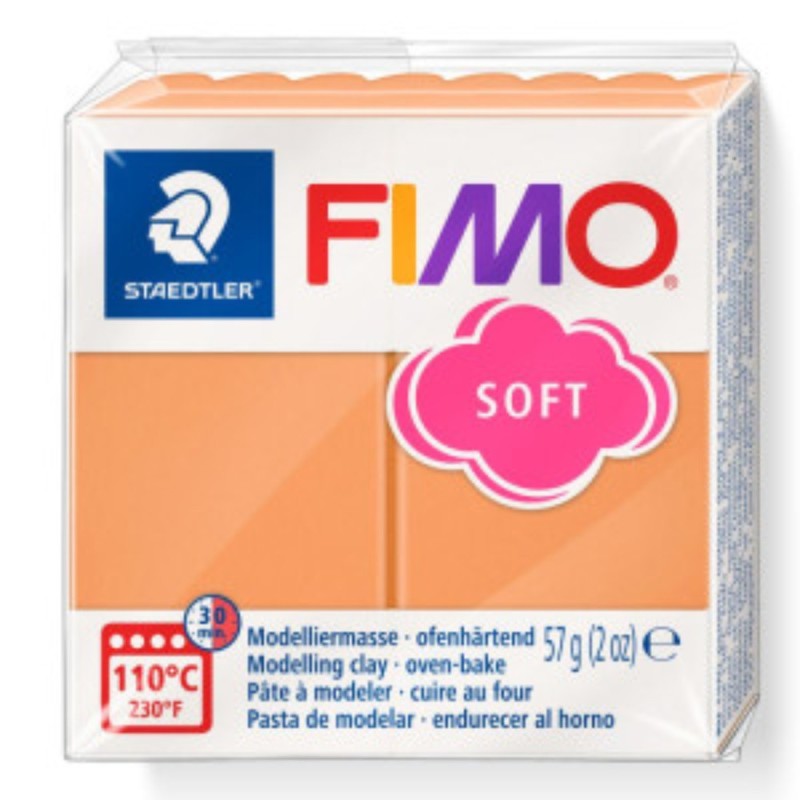 ΠΗΛΟΣ STAEDTLER FIMO SOFT PAPAYA SORBET 56 gr.