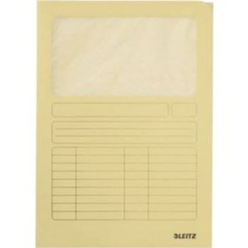 ΝΤΟΣΙΕ ΥΠΟΦΑΚΕΛΟΙ LEITZ ΜΕ ΠΑΡΑΘΥΡΟ Νο3950 ΚΙΤΡΙΝΟ