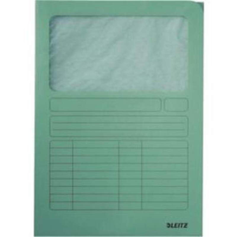 ΝΤΟΣΙΕ ΥΠΟΦΑΚΕΛΟΙ LEITZ ΜΕ ΠΑΡΑΘΥΡΟ Νο3950 ΠΡΑΣΙΝΟ