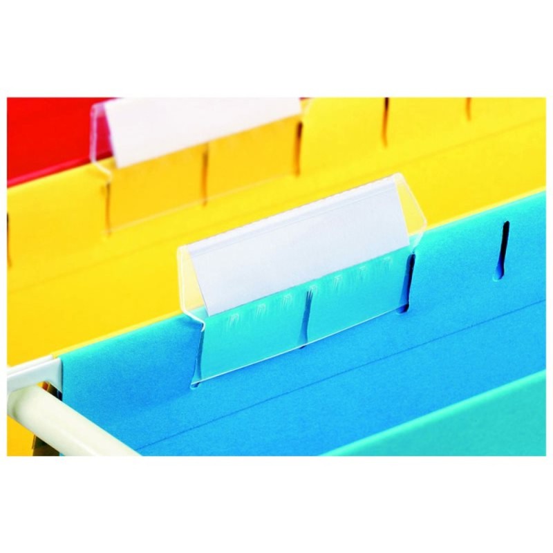 ΚΑΒΑΛΑΡΗΔΕΣ ΠΛΑΣΤΙΚΟΙ ESSELTE ( πακ.25τεμ.για ντοσιέ κρεμαστά)