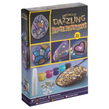 ΖΩΓΡΑΦΙΚΗ ΣΕ ΠΕΤΡΑ (3 Πέτρες -5 χρώματα)