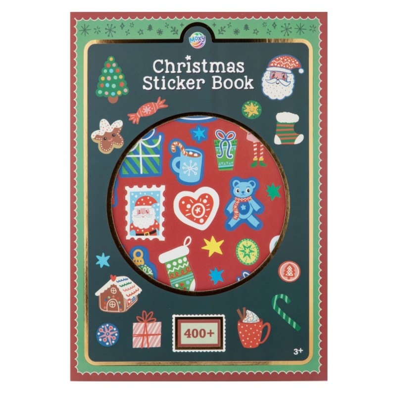 ΒΙΒΛΙΟ ΜΕ ΑΥΤΟΚΟΛΛΗΤΑ CHRISTMAS 8 ΦΥΛΛΑ