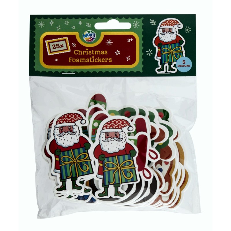 ΑΥΤΟΚΟΛΛΗΤΑ FOAM CHRISTMAS 25τεμ.