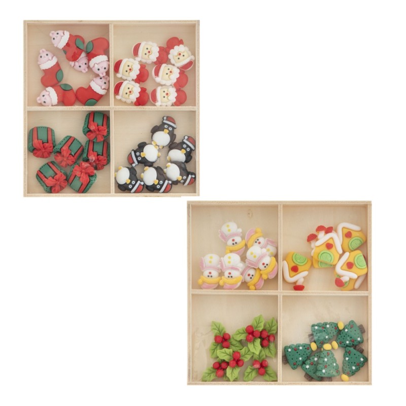 ΦΙΓΟΥΡΕΣ ΜΙΝΙΑΤΟΥΡΕΣ CHRISTMAS ΣΕΤ 24τεμ.