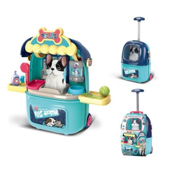 ΒΑΛΙΤΣΑΚΙ ΜΕ ΡΟΔΕΣ PET SHOP ΜΕΓΑΛΟ