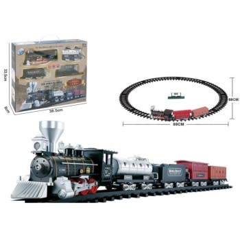 ΤΡΕΝΟ ΜΗΧΑΝΗ 2 ΒΑΓΟΝΙΑ ΚΑΙ ΣΤΑΘΜΟ