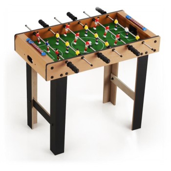 ΠΟΔΟΣΦΑΙΡΟ ΞΥΛΙΝΟ ΜΕΓΑΛΟ ΜΕ ΠΟΔΙΑ 70χ37χ60cm