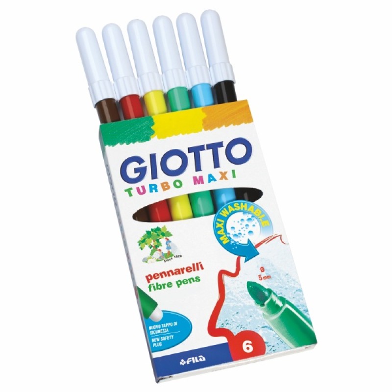 ΜΑΡΚΑΔΟΡΟΙ GIOTTO JUMBO TURBO MAXI ΤΩΝ 6
