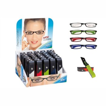 ΓΥΑΛΙΑ ΔΙΑΒΑΣΜΑΤΟΣ DESIGN ΣΕ ΘΗΚΗ (stand 30τεμ.)