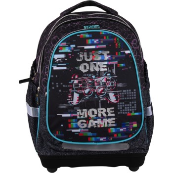 ΤΣΑΝΤΑ ΣΧΟΛΙΚΗ STREET ONE MORE 30x40x12cm (με εργονομική πλάτη air system και σκληρό πάτο)