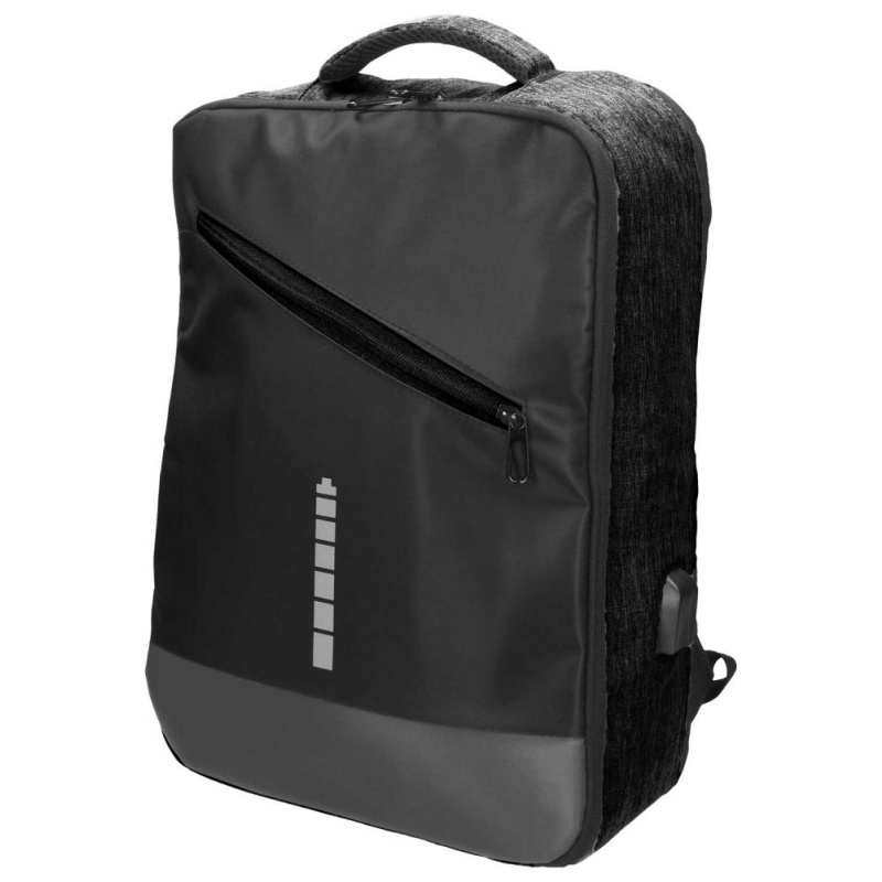 ΤΣΑΝΤΑ BACKPACK  STREET NEXUS BLACK 46x35x15cm