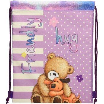 ΤΣΑΝΤΑ ΣΑΚΟΣ ΓΥΜΝΑΣΤΗΡΙΟΥ POP CORN BEAR 36x43cm