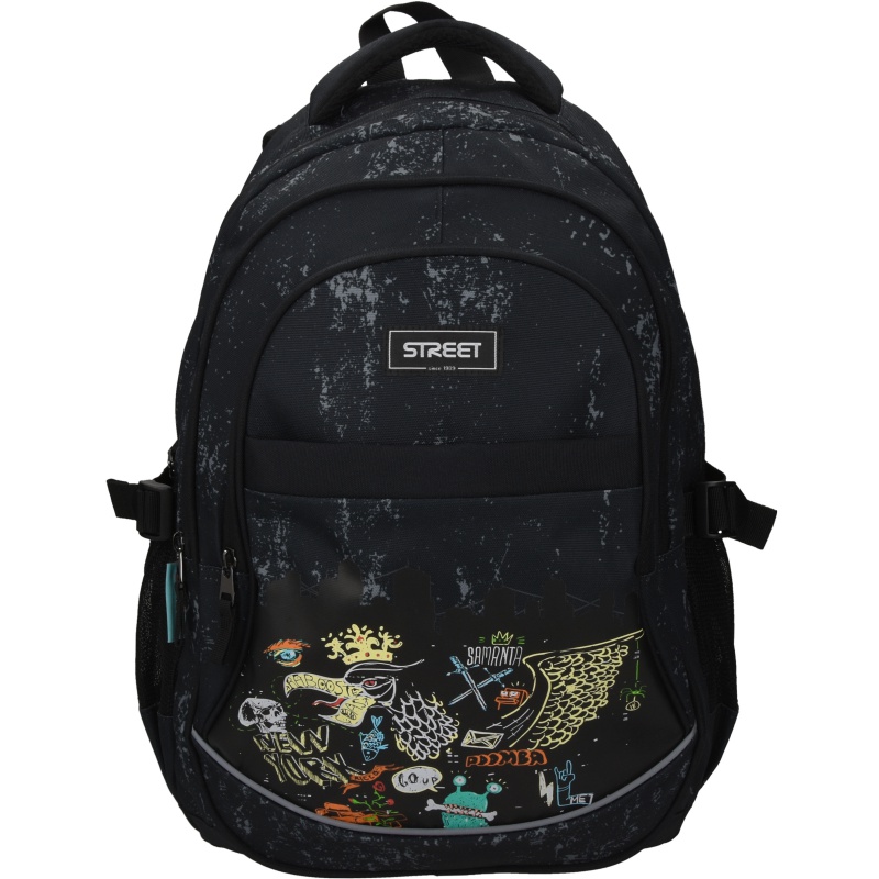 ΤΣΑΝΤΑ ΣΧΟΛΙΚΗ STREET ACTIVE GRUNGE 32x22x46cm (με εργονομική πλάτη air system)