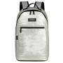 ΤΣΑΝΤΑ BACKPACK FASHION STREET PEARL SILVER 31x16x45cm