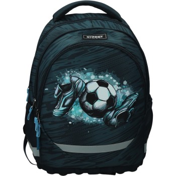 ΤΣΑΝΤΑ ΣΧΟΛΙΚΗ STREET WIN 31x16x43cm (με εργονομική πλάτη air system και σκληρό πάτο)