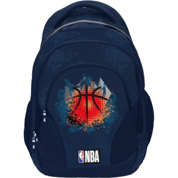 ΤΣΑΝΤΑ ΣΧΟΛΙΚΗ STREET NBA BLUE 31x22x45cm (με ορθοπεδική πλάτη)