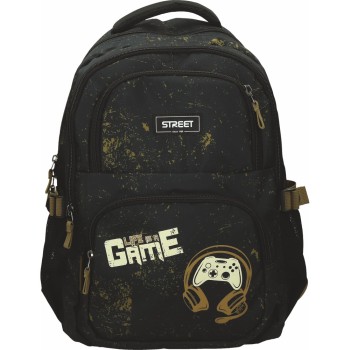 ΤΣΑΝΤΑ ΣΧΟΛΙΚΗ STREET GAMING 32x13x45cm (με εργονομική πλάτη air system)