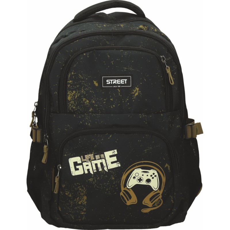 ΤΣΑΝΤΑ ΣΧΟΛΙΚΗ STREET GAMING 32x13x45cm (με εργονομική πλάτη air system)