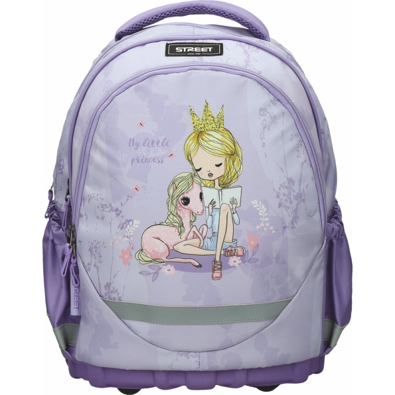 ΤΣΑΝΤΑ ΣΧΟΛΙΚΗ STREET LULLABY 31x16x43cm (με εργονομική πλάτη air system και σκληρό πάτο)