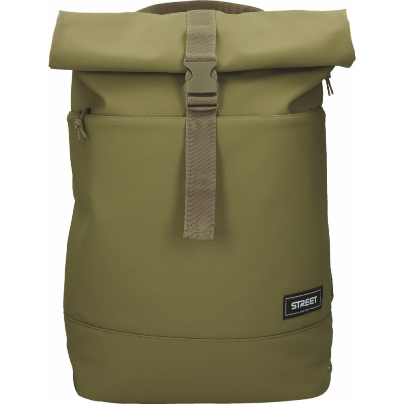 ΤΣΑΝΤΑ BACKPACK FASHION STREET ROLLUP "BARK" 30x12x46cm