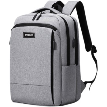 ΤΣΑΝΤΑ BACKPACK STREET ELITE  GREY  46x32x17cm (θηκη για laptop)
