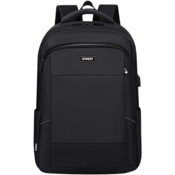 ΤΣΑΝΤΑ BACKPACK STREET PRIME  BLACK  47x30x15cm (θηκη για laptop)