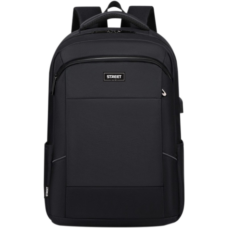 ΤΣΑΝΤΑ BACKPACK STREET PRIME  BLACK  47x30x15cm (θηκη για laptop)