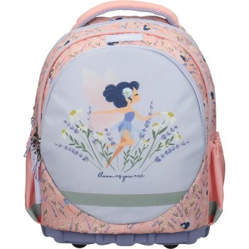 ΤΣΑΝΤΑ ΣΧΟΛΙΚΗ STREET ERGO BLOOM  31x15x40cm (με εργονομική πλάτη air system και σκληρό πάτο)