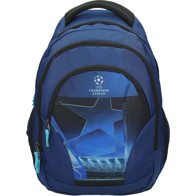 ΤΣΑΝΤΑ BACKPACK STREET CHAMPIONS LEAGUE BLUE  45x31x22 cm