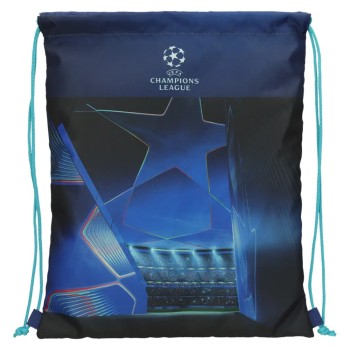 ΤΣΑΝΤΑ ΣΑΚΟΣ ΓΥΜΝΑΣΤΗΡΙΟΥ CHAMPIONS LEAGUE BLUE 34x43cm