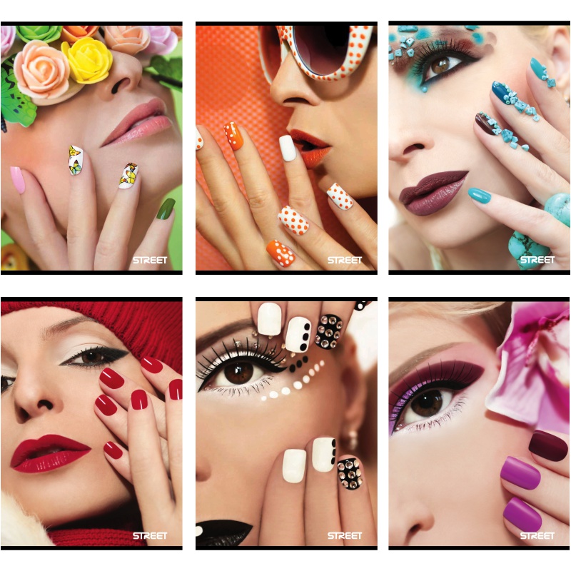 ΤΕΤΡΑΔΙΑ ΡΙΓΕ STREET CHIC A4 54φυλ. (80gr)