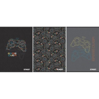 ΤΕΤΡΑΔΙΑ ΡΙΓΕ STREET GAMING A4 54φυλ. (80gr)