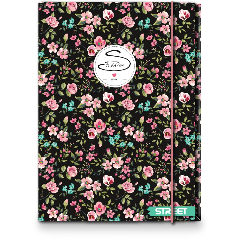 ΚΟΥΤΙ ΛΑΣΤΙΧΟ STREET FLOWERS A4 1cm