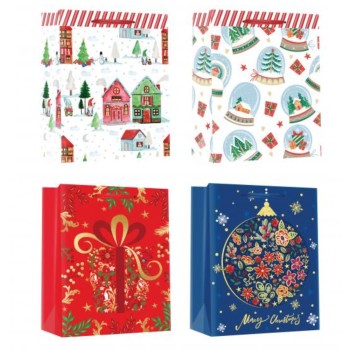 ΤΣΑΝΤΕΣ ΔΩΡΩΝ CHRISTMAS 18χ23χ10cm