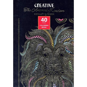 ΒΙΒΛΙΑ ΖΩΓΡΑΦΙΚΗΣ CREATIVE ADULT ANIMAL 40 φύλλα (antistress)