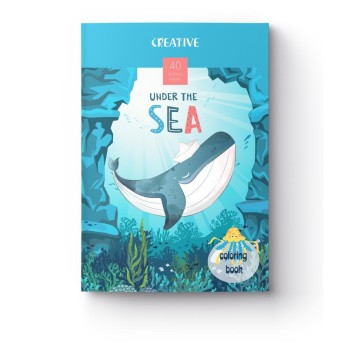 ΒΙΒΛΙΑ ΖΩΓΡΑΦΙΚΗΣ CREATIVE  COLORING 40σελ. SEA